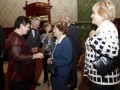 V popředí paní Žallmannová, paní prof. Veselá, paní Hanáčková