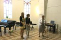 Marika Hradilová a Eliška Válková - absolventky výtvarného oboru
