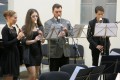 Kvarteto zobcových fléten pod vedením pana učitele Petra Verbíka