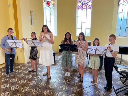 Třídní koncert žáků p. uč. Šimůnka