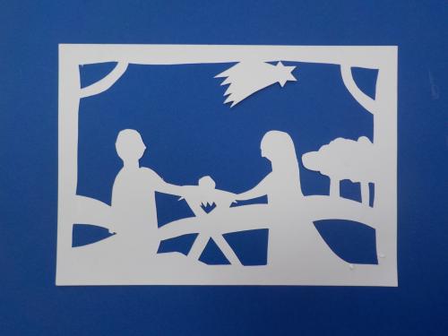 Narodilo se děťátko, žáci 3.,5.,6. roč. Halenkovice