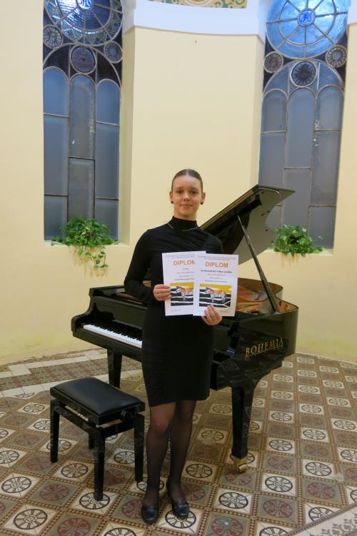 Okresní kolo soutěže žáků ZUŠ ve hře na klavír