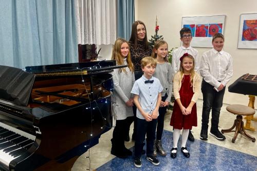 Třídní koncert žáků p. učitelky Bernatíkové