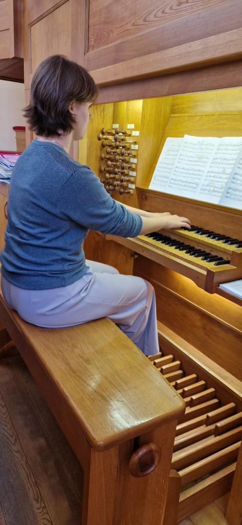 Výchovný varhanní koncert pro žáky 8. a 9. tříd II. ZŠ Napajedla