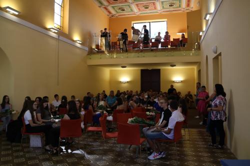 Slavnostní vyřazení absolventů