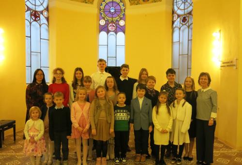 Třídní koncert žáků p. uč. Kuběnové