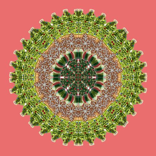 Vločka ze zimních motivů-počítačová grafika-uč. Kotásková