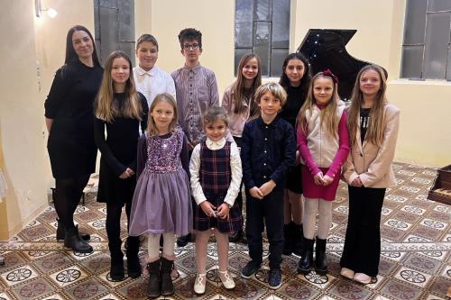 Třídní koncert žáků p. uč. Buiové a Bernatíkové