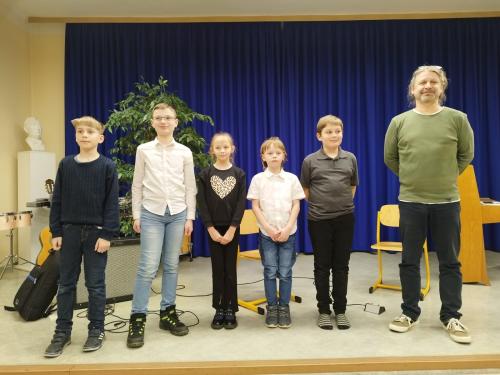 Třídní koncert žáků p. uč. Jordána 