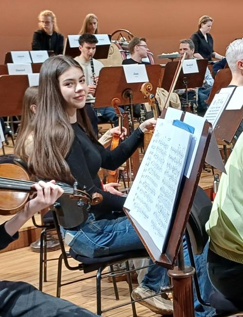 Víkendové soustředění společného orchestru žáků ZUŠ a České filharmonie