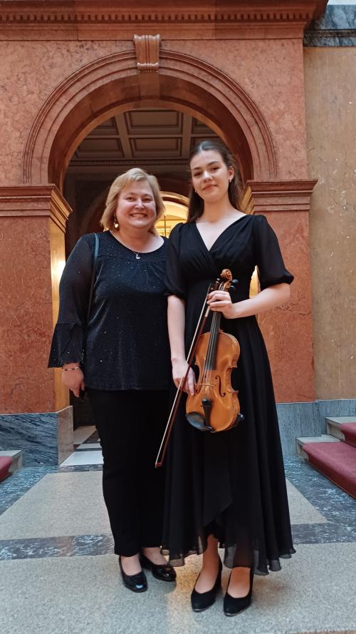Společný koncert žáků ZUŠ a hráčů ČF