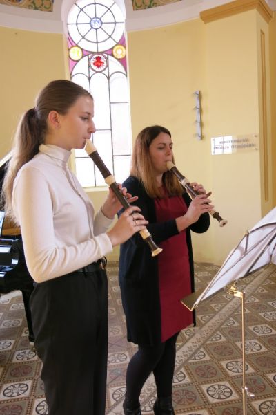 Třídní koncert žáků p. uč. Grebeňové a Veselé